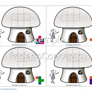 Décore la maison champignon