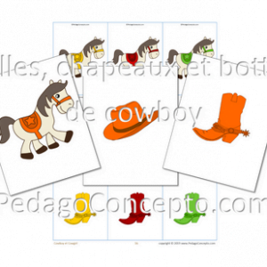 Selles, chapeaux et bottes de cowboy