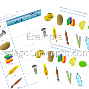 Sciences Coule ou flotte