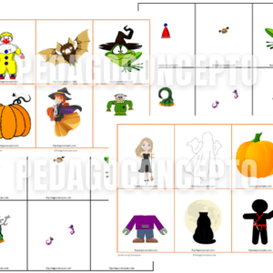 Trouve le morceau manquant - Halloween