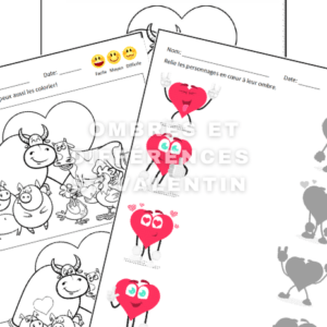 Ombres et différences St-Valentin