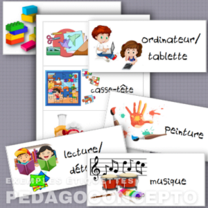 Affiches étiquettes coins