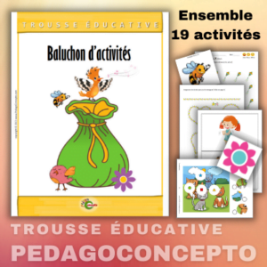 Trousse éducative baluchon d'activités
