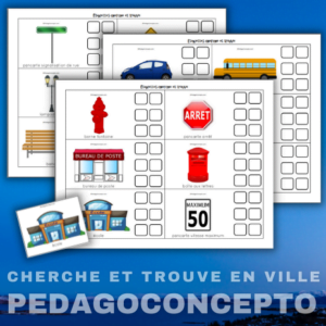 Cherche et trouve en ville