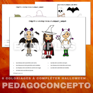 Complète le coloriage selon les demandes_halloween