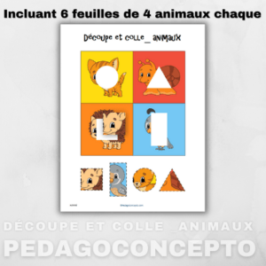 Découpe et colle_Animaux