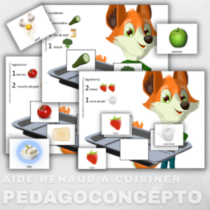 Aide Renaud à cuisiner