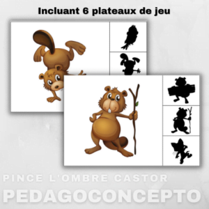 Pince l ombre du castor