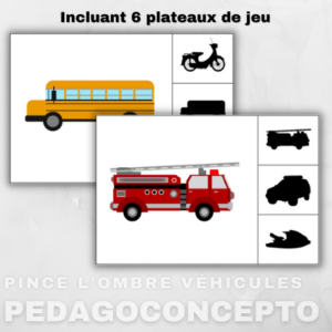 Pince l ombre du véhicule