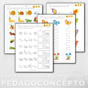 Cahier 4 ateliers insectes