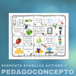 Serpents échelles actions /F/