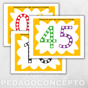 Chiffres à tamponner