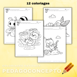 Coloriages estivaux