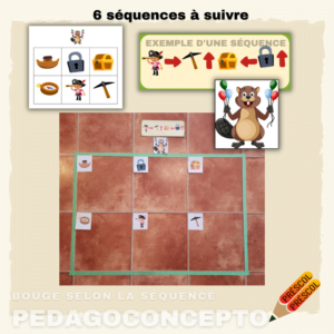 Bouge selon la séquence