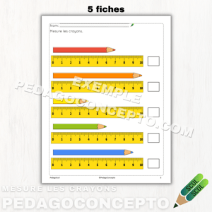 Mesure les crayons