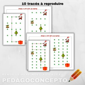 Rends le père Noël au cadeau