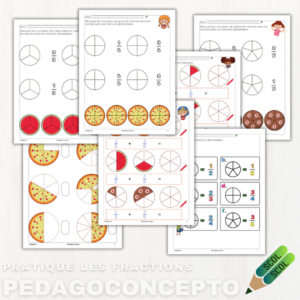 Pratique les fractions