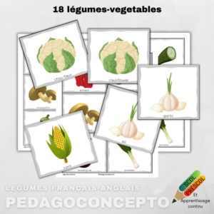 Légumes français-anglais