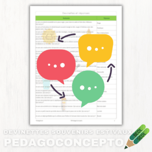 Devinettes souvenirs estivaux