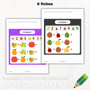 Calculs_Fruits et légumes