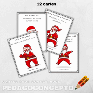 Cartes pour bouger_Noël