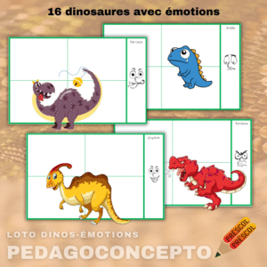 Loto dinos-émotions