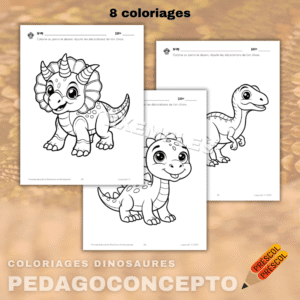 Coloriages dinosaures