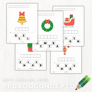 Mots anglais_Noël
