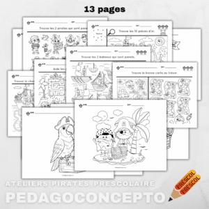 Ateliers pirates_Prescolaire