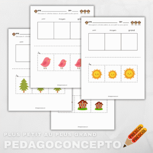 Plus petit au plus grand