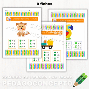 Combien de formes par image