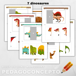 Bout de dino manquant